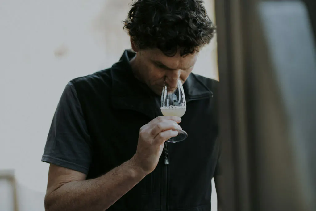 Idee Fixe Winemaker Michael Langridge Seonsory Appraisal Chardonnay Juice 1024x683